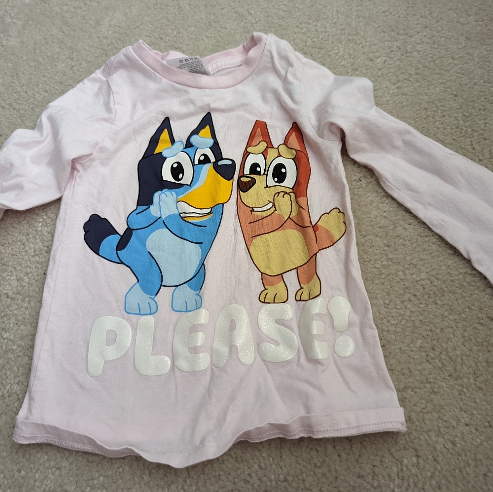 3t bluey shirt
